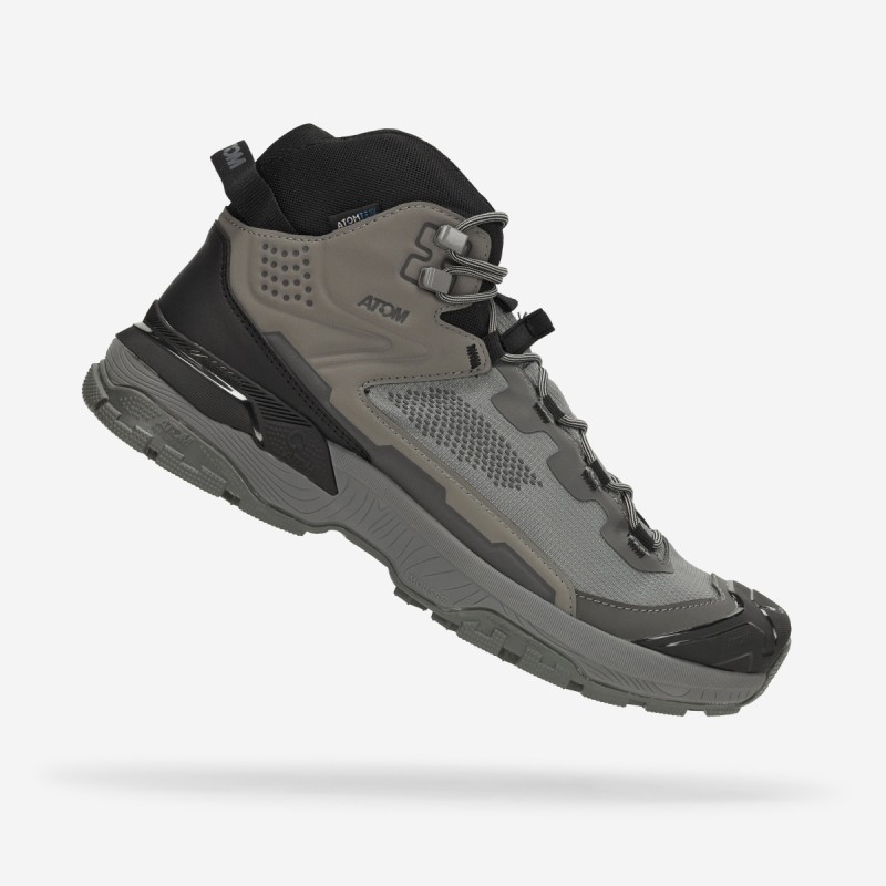 Waterproof Trekking Shoes Hard-Rally Explore Pro Tex AT194 Grey