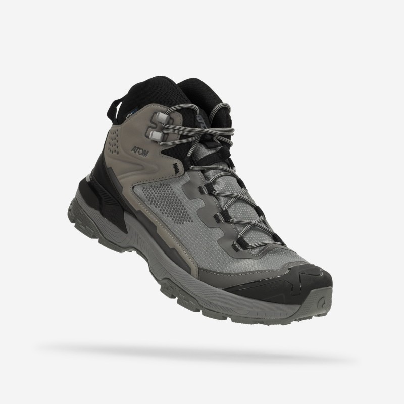 Waterproof Trekking Shoes Hard-Rally Explore Pro Tex AT194 Grey