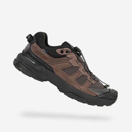 Waterproof Trekking Shoes Hard-Rally Mountain Tex AT192 Grey