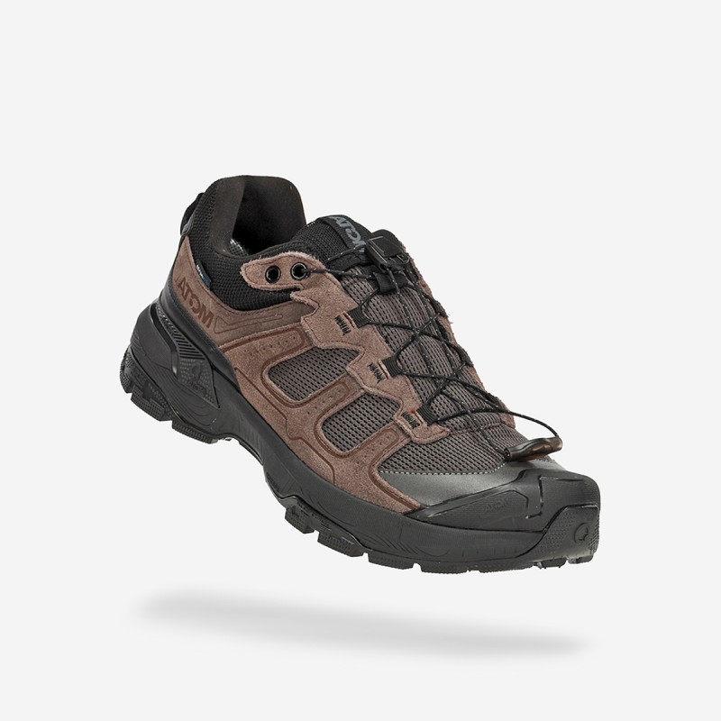 Waterproof Trekking Shoes Hard-Rally Mountain Tex AT192 Grey