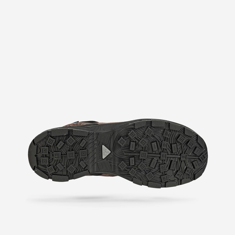 Waterproof Trekking Shoes Hard-Rally Mountain Tex AT192 Grey