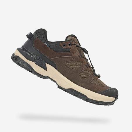 Waterproof Trekking Shoes Hard-Rally Mountain Tex AT192 Brown