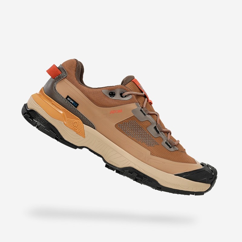 Waterproof Trekking Shoes Hard-Rally Explore Pro Tex AT193 Honey