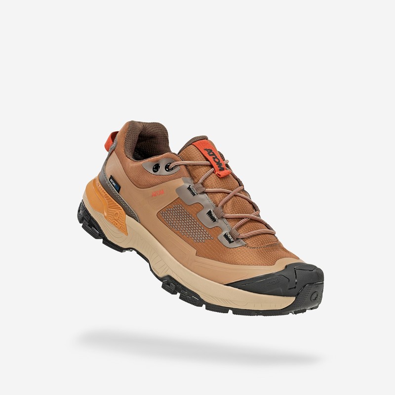 Waterproof Trekking Shoes Hard-Rally Explore Pro Tex AT193 Honey
