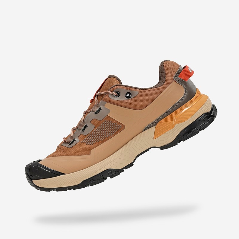 Waterproof Trekking Shoes Hard-Rally Explore Pro Tex AT193 Honey