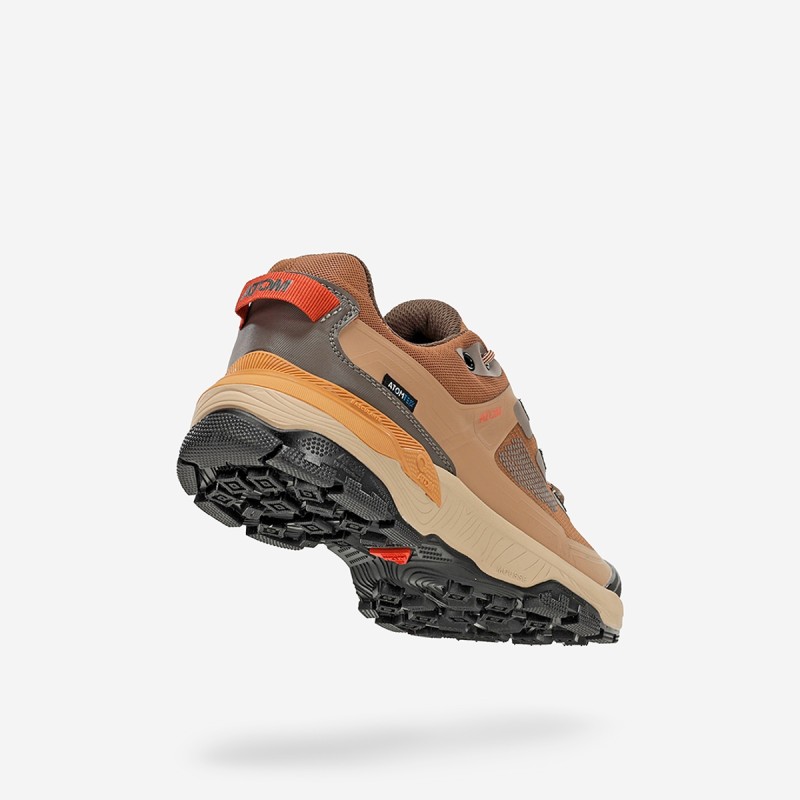 Waterproof Trekking Shoes Hard-Rally Explore Pro Tex AT193 Honey