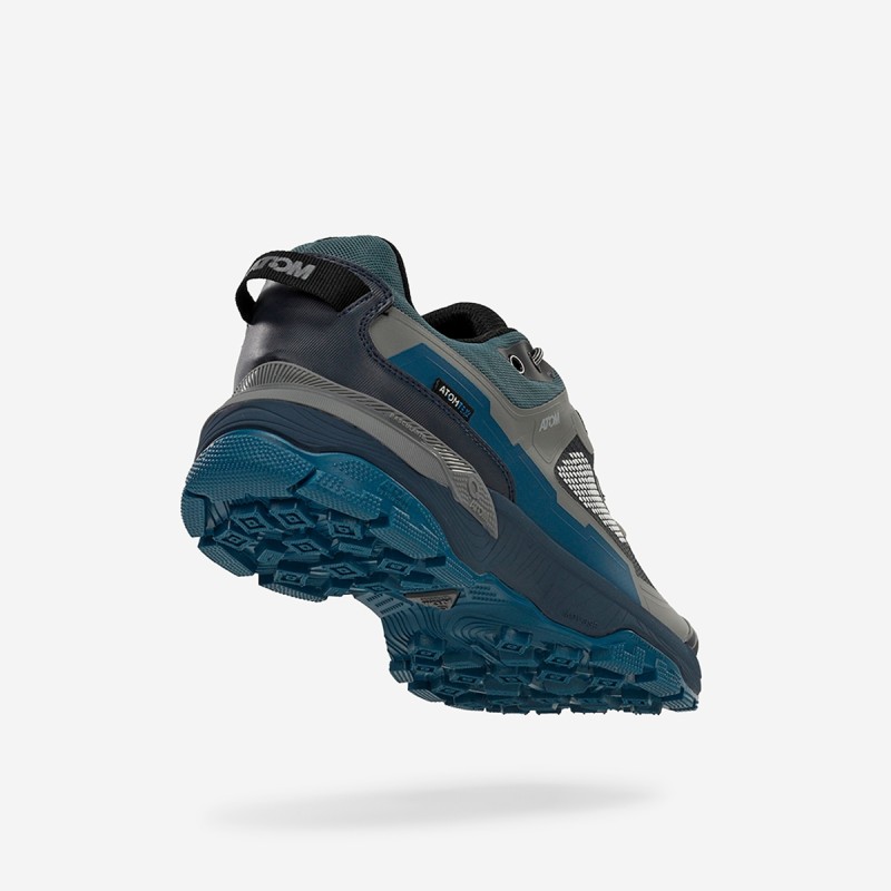 Waterproof Trekking Shoes Hard-Rally Explore Pro Tex AT193 Ocean