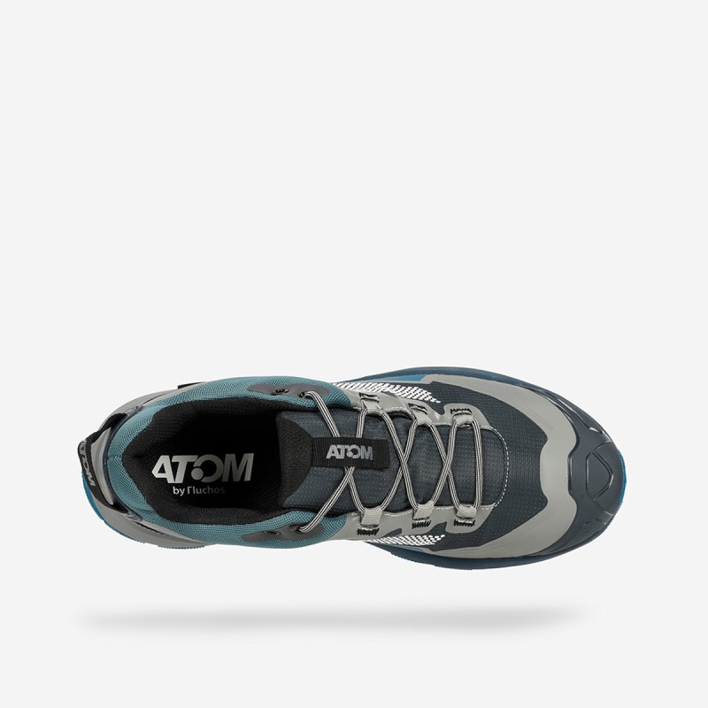 Waterproof Trekking Shoes Hard-Rally Explore Pro Tex AT193 Ocean