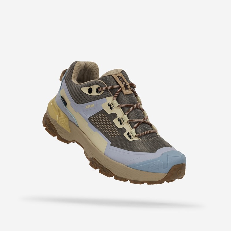 Waterproof Trekking Shoes Hard-Rally Explore Pro Tex AT196 Orchid