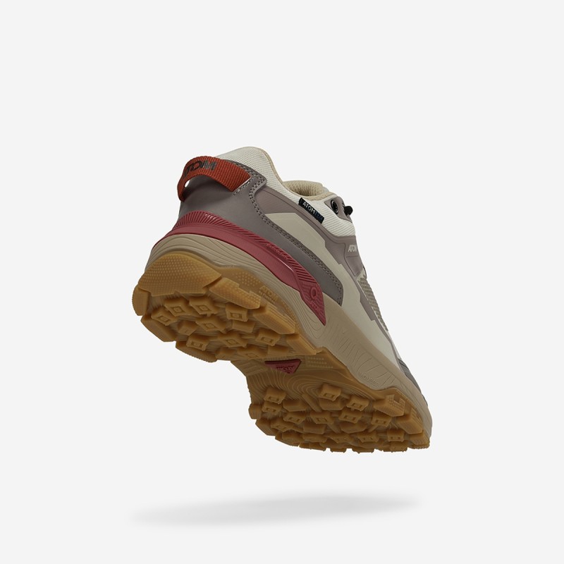 Waterproof Trekking Shoes Hard-Rally Explore Pro Tex AT196 Safari