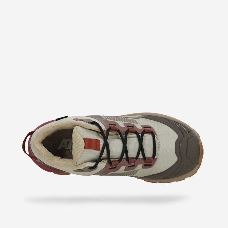 Waterproof Trekking Shoes Hard-Rally Explore Pro Tex AT196 Safari