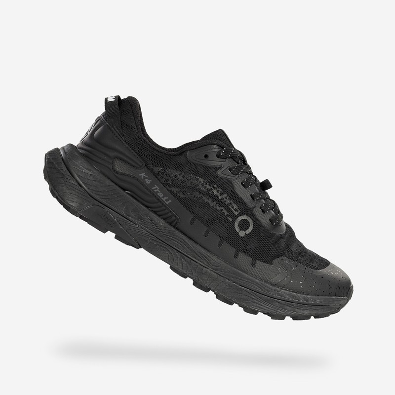 Trail Running Shoes K4 AT166 All Black