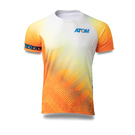 Running T-shirt Orange AT146 Men