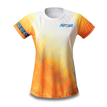 Running T-shirt Orange AT151 Women